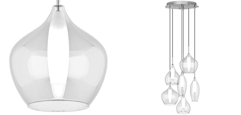 Люстра Candiano Transparent 6 Light Люстра Candiano Transparent 6 Light - Loft-Concept в Тюмени