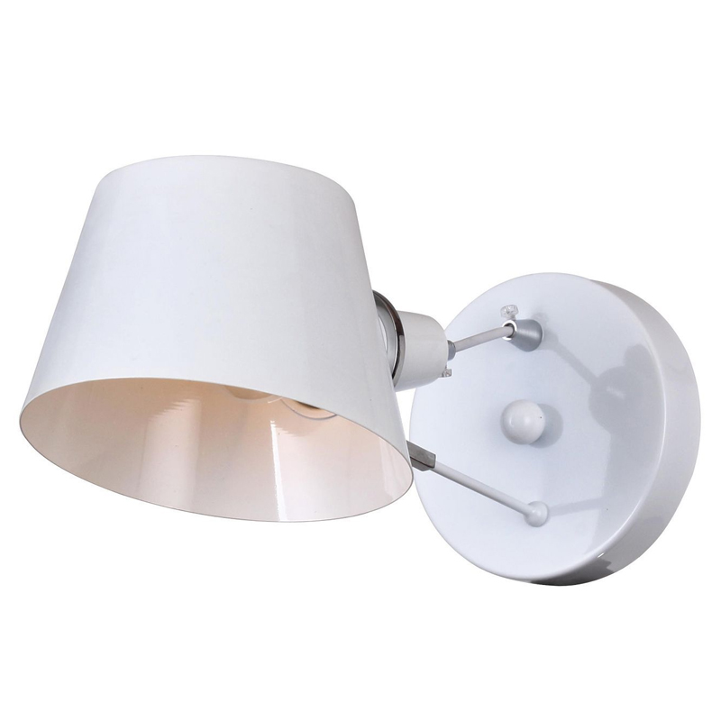 Белое бра Retro Future Light Белый Хром Белое бра Retro Future Light Белый Хром в Тюмени | Loft Concept