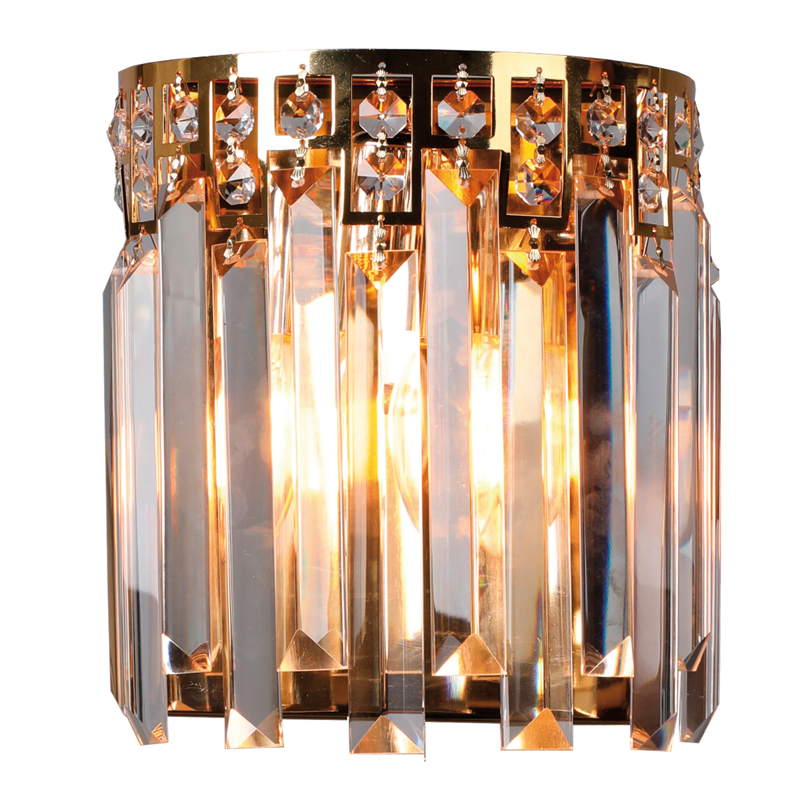Бра Mireil Sconce Глянцевое золото Прозрачный Бра Mireil Sconce Глянцевое золото Прозрачный в Тюмени | Loft Concept