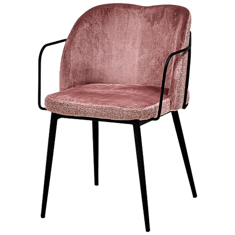 Стул Raymond Stool pink Дымчатая Роза Черный Стул Raymond Stool pink Дымчатая Роза Черный в Тюмени | Loft Concept