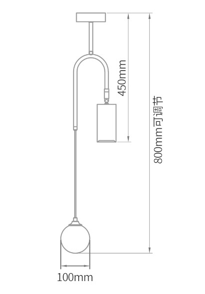 Потолочный светильник Ando Wooden Metal Brass Light 2 плафона Потолочный светильник Ando Wooden Metal Brass Light 2 плафона в Тюмени