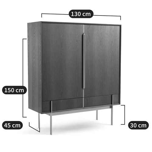 Шкаф из серого дуба Sawada Gray Oak Cabinet Шкаф из серого дуба Sawada Gray Oak Cabinet в Тюмени