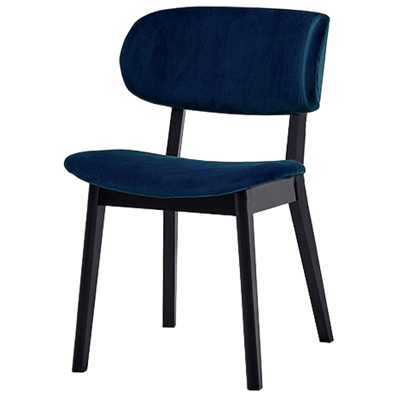 Стул Mungan Stool blue Черный Сапфирово-синий Стул Mungan Stool blue Черный Сапфирово-синий в Тюмени | Loft Concept