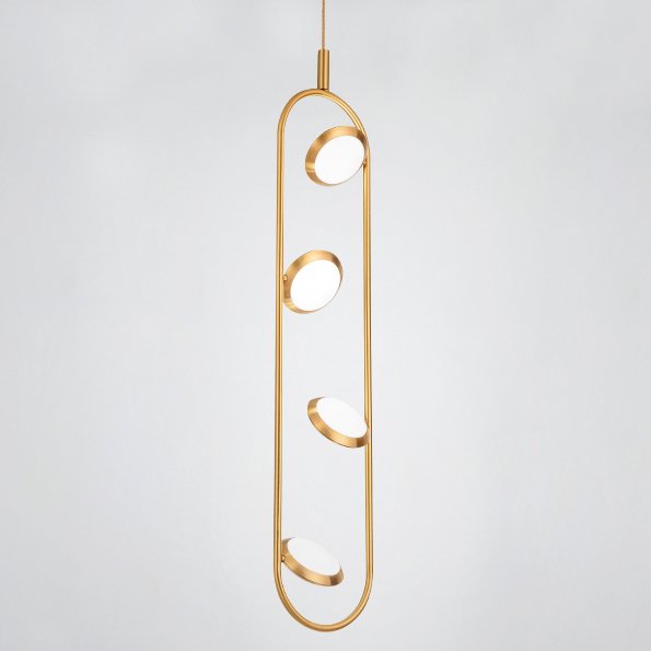 Светильник HOOP LED Four Золотой Светильник HOOP LED Four Золотой в Тюмени | Loft Concept