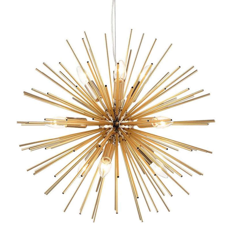 Люстра ASTRA STAR Chandelier Gold 58 Глянцевое золото Люстра ASTRA STAR Chandelier Gold 58 Глянцевое золото в Тюмени | Loft Concept
