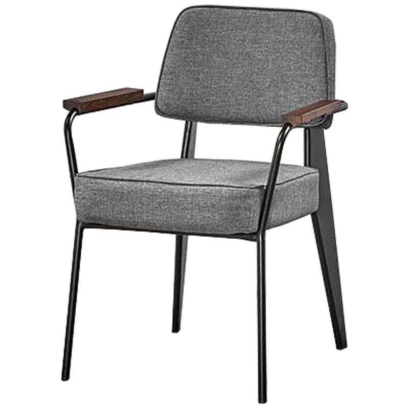 Стул Osgar Stool grey Серый Черный Коричневый Стул Osgar Stool grey Серый Черный Коричневый в Тюмени | Loft Concept