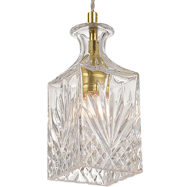 Подвесной светильник lee broom DECANTERLIGHT pendant I Золотой Прозрачное Стекло Подвесной светильник lee broom DECANTERLIGHT pendant I Золотой Прозрачное Стекло в Тюмени | Loft Concept