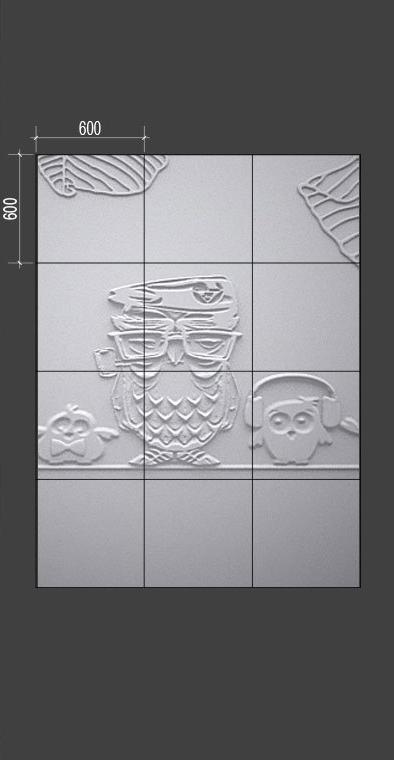 Барельеф OWLS Барельеф OWLS в Тюмени