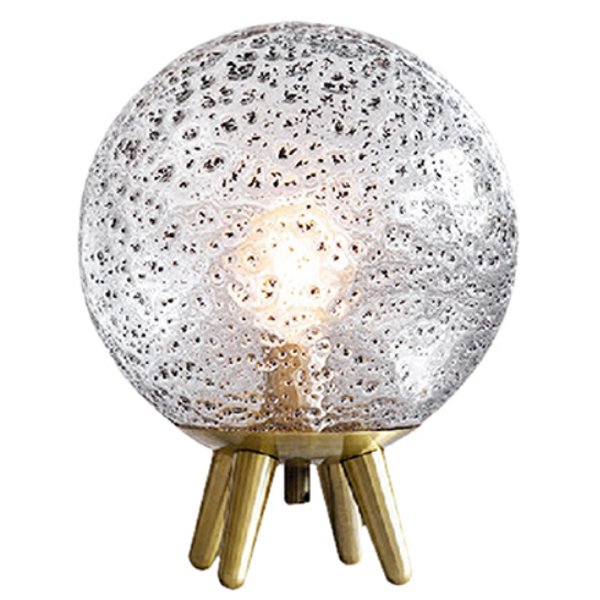 Лампа Retro Ball Table Lamp Латунь Прозрачное Стекло Лампа Retro Ball Table Lamp Латунь Прозрачное Стекло в Тюмени | Loft Concept