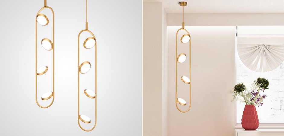 Светильник HOOP LED Four Светильник HOOP LED Four - Loft-Concept в Тюмени
