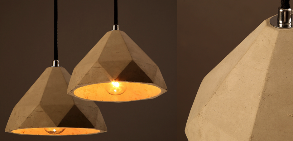 Подвесной светильник Art Concrete Dome Подвесной светильник Art Concrete Dome - Loft-Concept в Тюмени