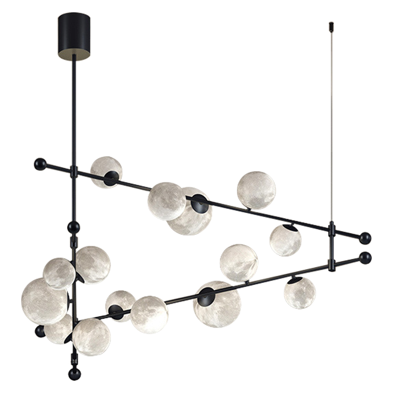 Светильник Tech Lighting Modern Rail Geometric Linear Suspension 15 Black Черный Белый Светильник Tech Lighting Modern Rail Geometric Linear Suspension 15 Black Черный Белый в Тюмени | Loft Concept