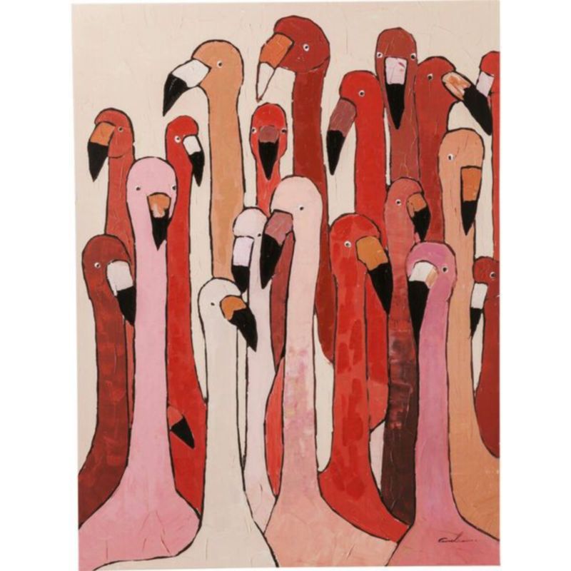 Постер A flock of Flamingos Розовый в Тюмени | Loft Concept 