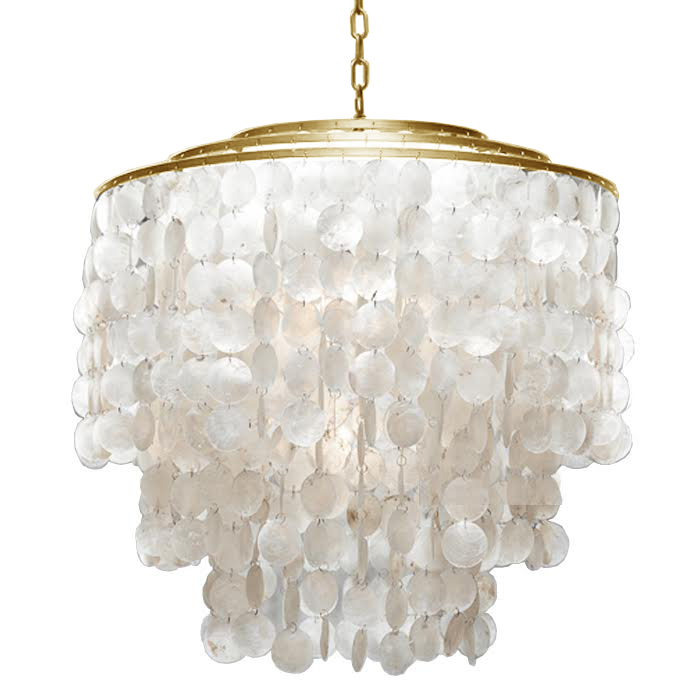 Люстра SHELL Chandelier 65 Золото Белый Золотой Люстра SHELL Chandelier 65 Золото Белый Золотой в Тюмени | Loft Concept