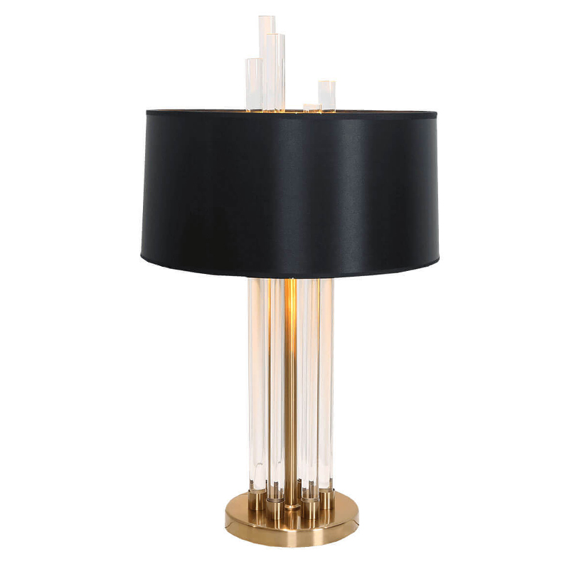 Настольная лампа Hannes Table Lamp Черный Золотой Настольная лампа Hannes Table Lamp Черный Золотой в Тюмени | Loft Concept