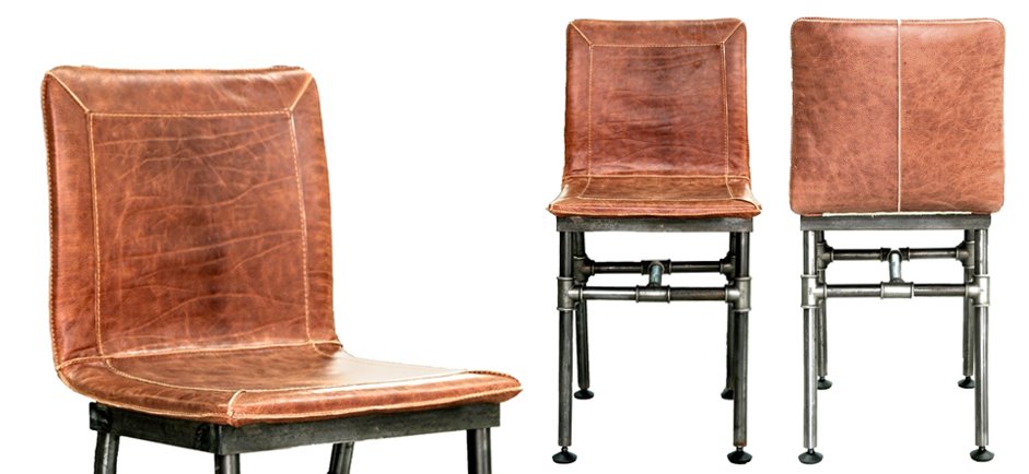 Барный стул Iron Loft Bar stool brown Барный стул Iron Loft Bar stool brown - Loft-Concept в Тюмени