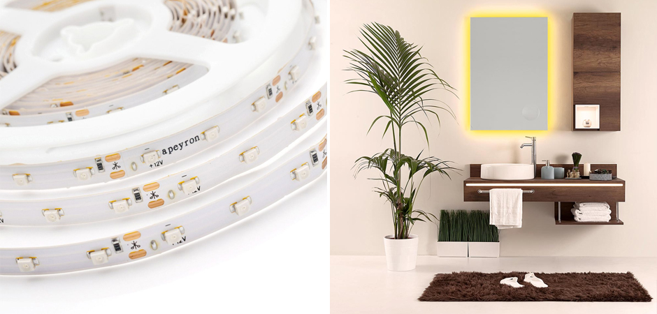 Светодиодная влагозащищенная лента 4,8W/m 60LED/m 3528SMD желтый 5M Светодиодная влагозащищенная лента 4,8W/m 60LED/m 3528SMD желтый 5M - Loft-Concept в Тюмени
