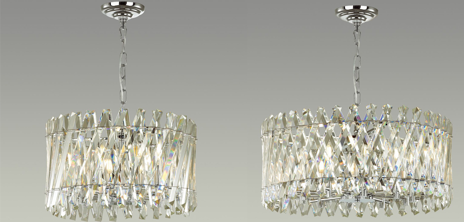 Люстра Crystal Crossed Stripes Люстра Crystal Crossed Stripes - Loft-Concept в Тюмени