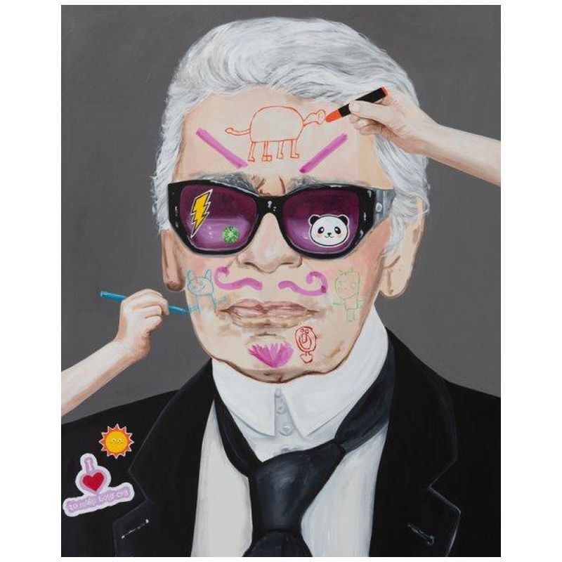 Картина Inner Child - Karl Lagerfeld Мульти Картина Inner Child - Karl Lagerfeld Мульти в Тюмени | Loft Concept