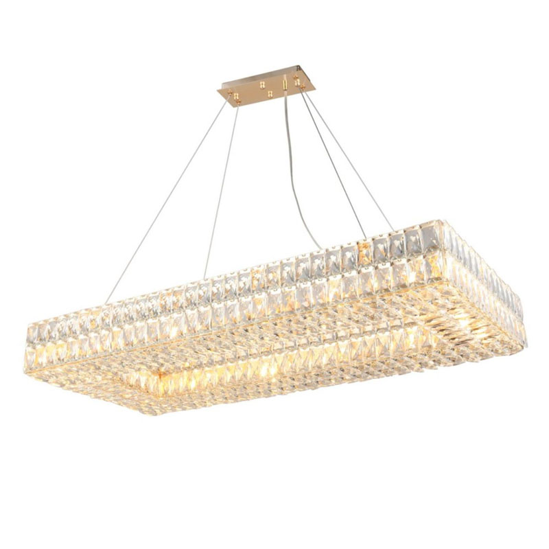 Люстра Crystal Regena Gold Rectangle Chandelier 100 Прозрачный Золотой Люстра Crystal Regena Gold Rectangle Chandelier 100 Прозрачный Золотой в Тюмени | Loft Concept