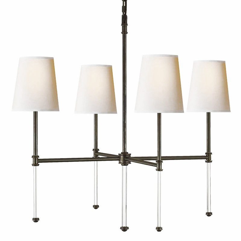 Люстра Nicoleta Black Chandelier Черный Белый Люстра Nicoleta Black Chandelier Черный Белый в Тюмени | Loft Concept
