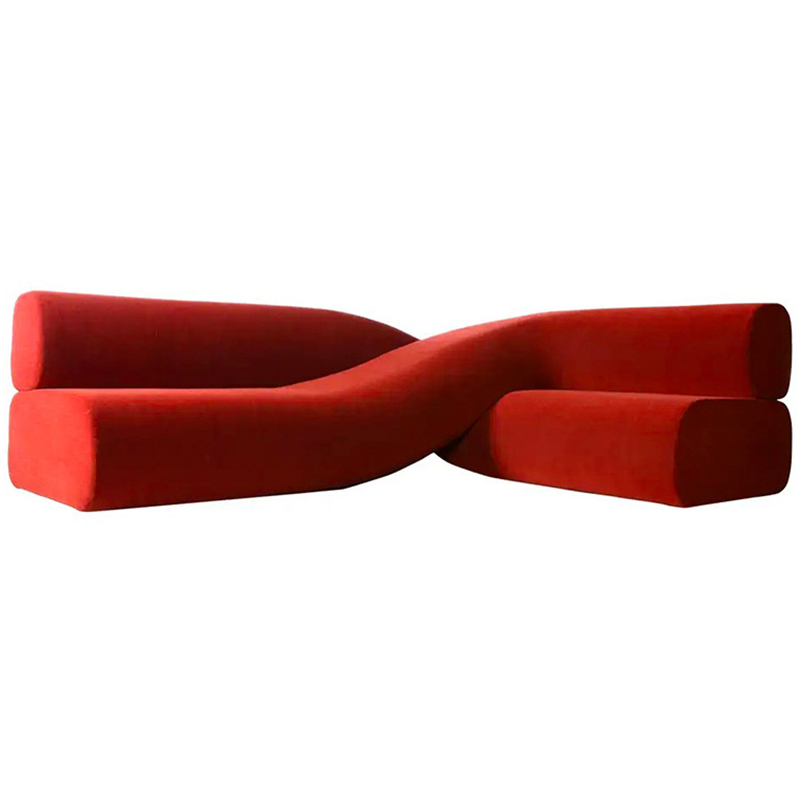 Дизайнерский Диван Landscape Sofa Красный Дизайнерский Диван Landscape Sofa Красный в Тюмени | Loft Concept