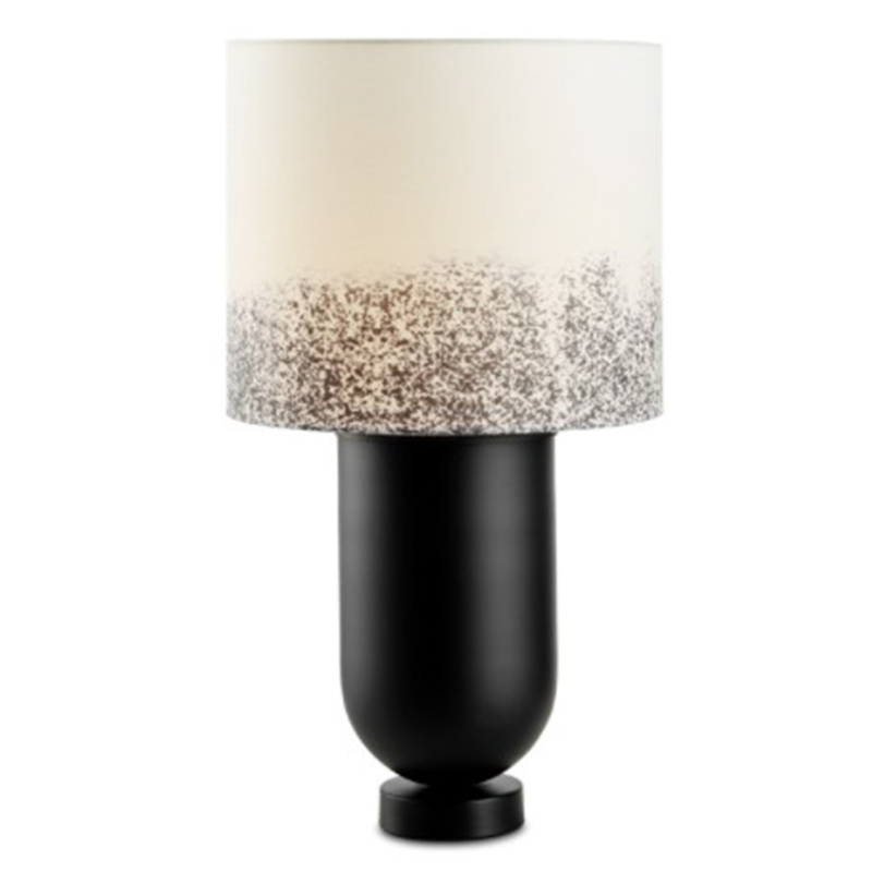 Настольная лампа Adeline Black Table Lamp Черный Белый Настольная лампа Adeline Black Table Lamp Черный Белый в Тюмени | Loft Concept