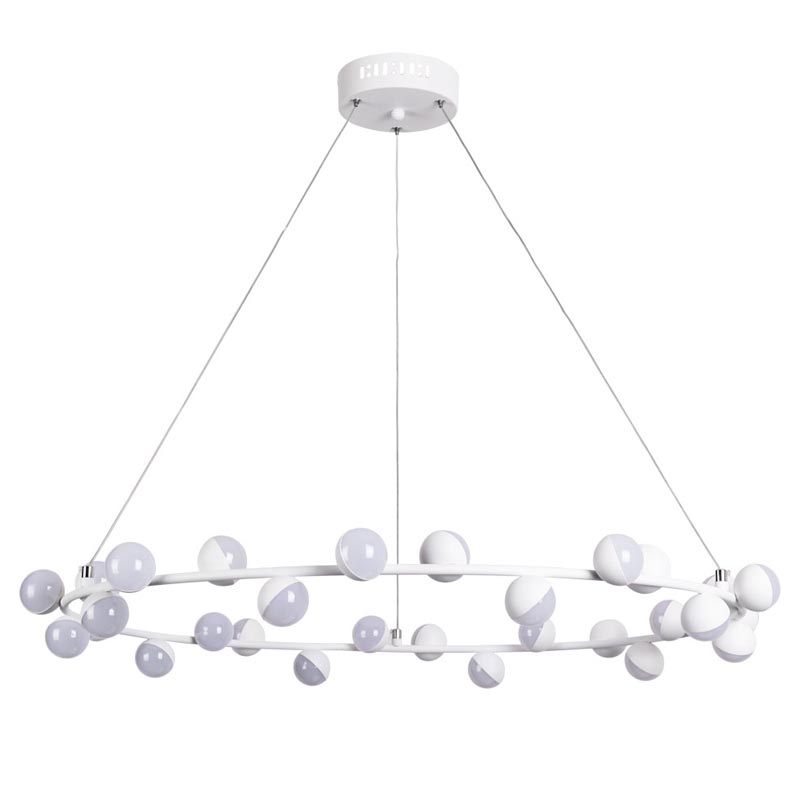 Люстра Vilelme Chandelier white 80 Белый Люстра Vilelme Chandelier white 80 Белый в Тюмени | Loft Concept