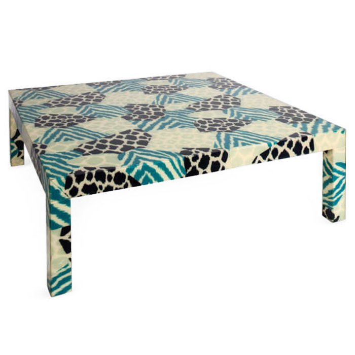 Кофейный стол Graphic Coffee Table Бирюзовый Белый Черный Кофейный стол Graphic Coffee Table Бирюзовый Белый Черный в Тюмени | Loft Concept
