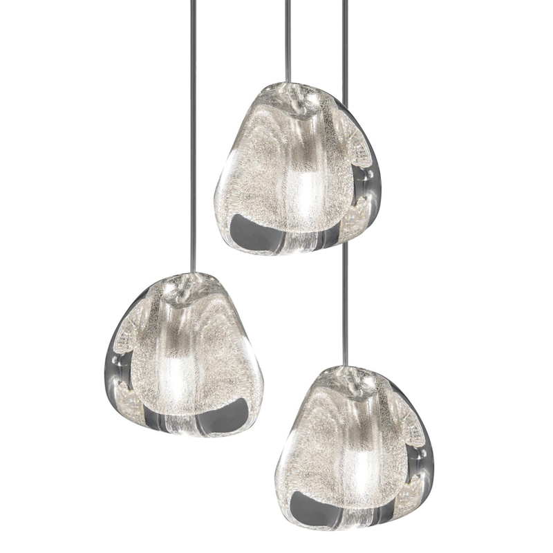Подвесной светильник Mizu 1 Suspension Lamp Silver Серебряный Хром Подвесной светильник Mizu 1 Suspension Lamp Silver Серебряный Хром в Тюмени | Loft Concept