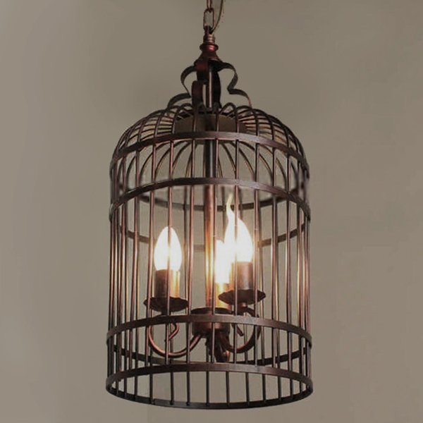 Люстра BIRDCAGE BROWN 26 Коричневый винтаж Люстра BIRDCAGE BROWN 26 Коричневый винтаж в Тюмени | Loft Concept