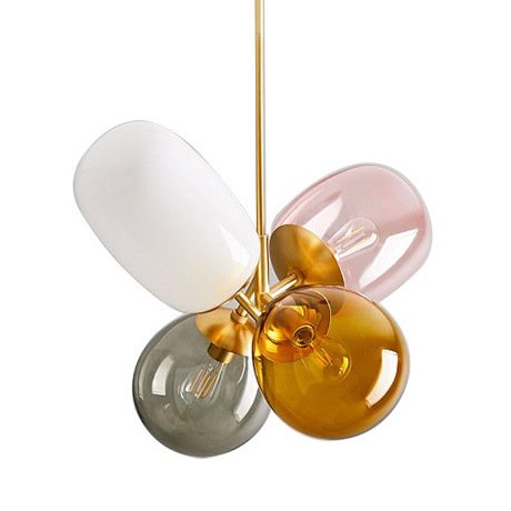 Люстра Candies Modern Balloon Glass Chandelier Золотой Мульти Люстра Candies Modern Balloon Glass Chandelier Золотой Мульти в Тюмени | Loft Concept
