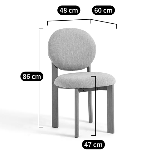 Деревянный стул из массива дуба Reed Oak Chair в Тюмени
