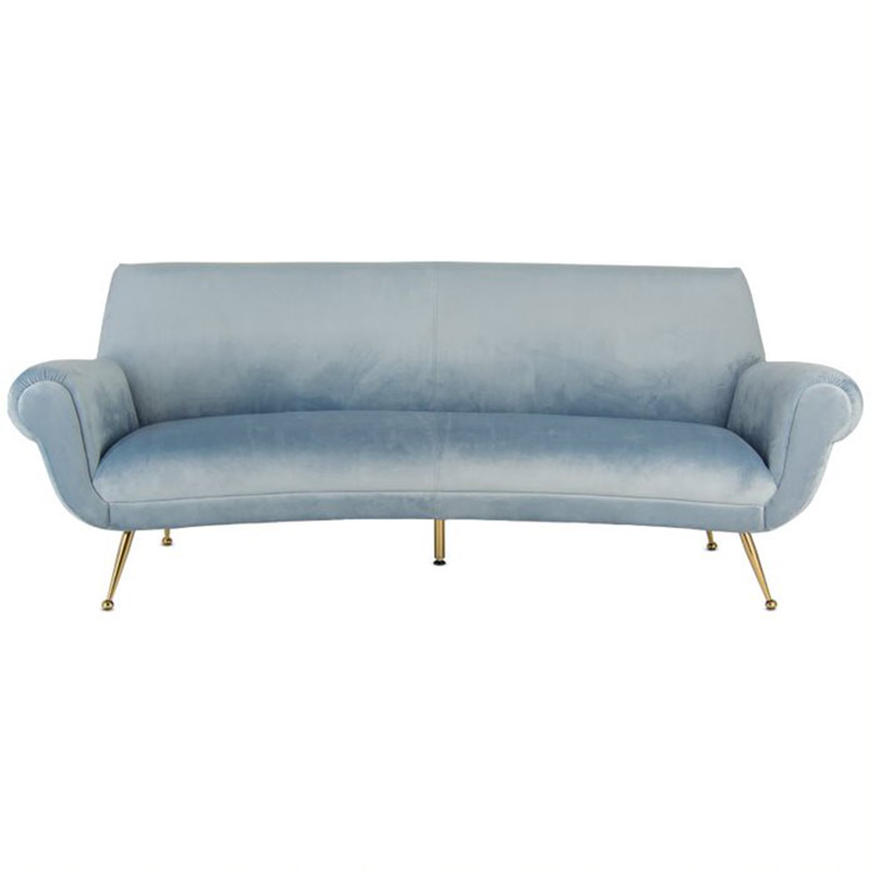 Диван Gigi Radice Lounge Sofa light blue Серо-голубой Диван Gigi Radice Lounge Sofa light blue Серо-голубой в Тюмени | Loft Concept