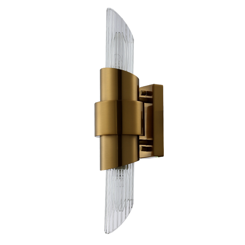 Бра с прозрачным плафоном цилиндрической формы Luxxu Modern Design Бронза Хром Прозрачное Стекло Бра с прозрачным плафоном цилиндрической формы Luxxu Modern Design Бронза Хром Прозрачное Стекло в Тюмени | Loft Concept