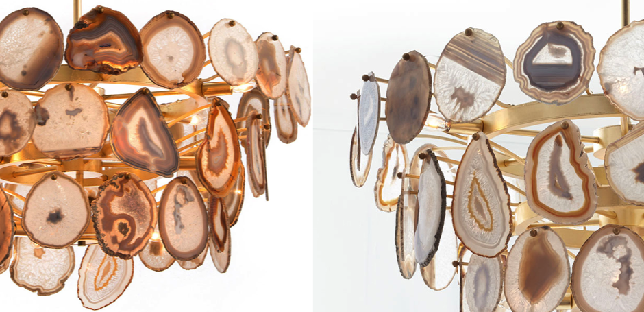 Люстра Agate Burst Chandelier 3 Round Люстра Agate Burst Chandelier 3 Round - Loft-Concept в Тюмени