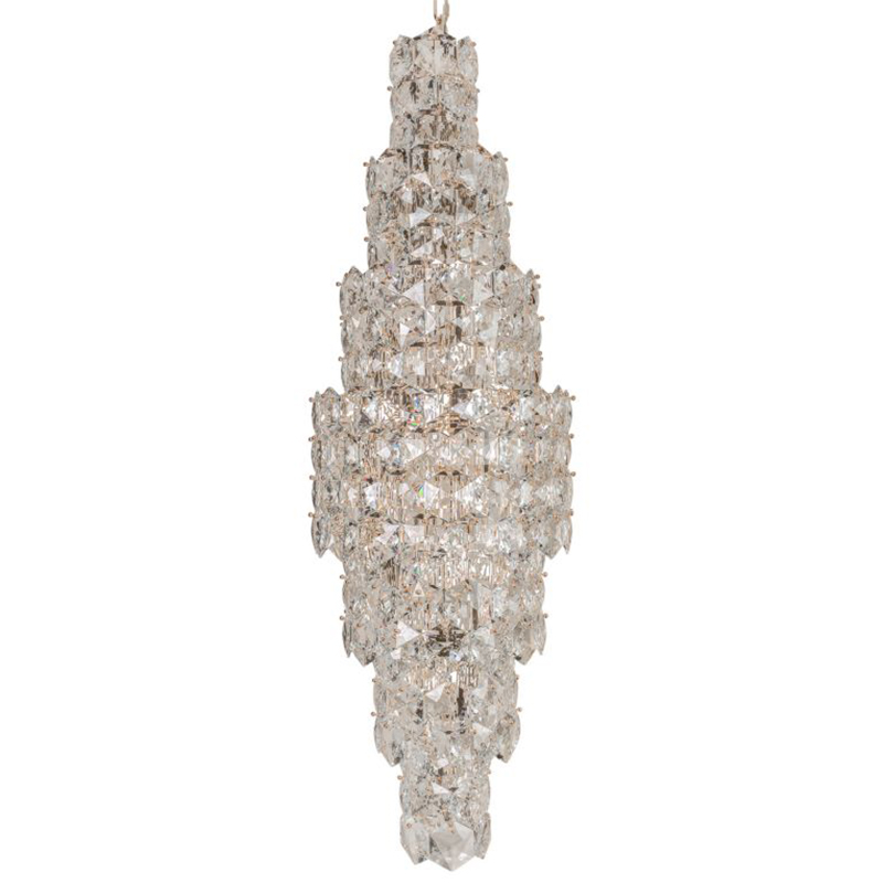 Люстра Tiers Crystal Light Chandelier 170 Прозрачное Стекло Золотой Люстра Tiers Crystal Light Chandelier 170 Прозрачное Стекло Золотой в Тюмени | Loft Concept