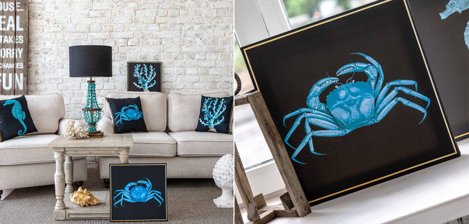 Постер Blue Crab Poster Постер Blue Crab Poster - Loft-Concept в Тюмени