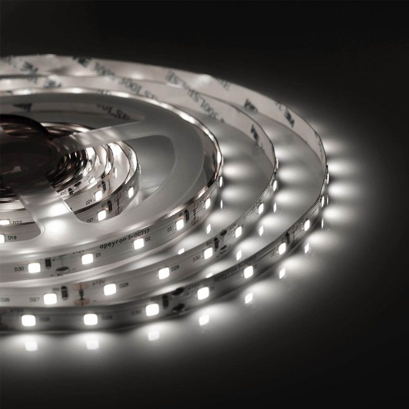 Светодиодная влагозащищенная лента 4,8W/m 60Led/m 3528SMD дневной белый Белый Светодиодная влагозащищенная лента 4,8W/m 60Led/m 3528SMD дневной белый Белый в Тюмени | Loft Concept