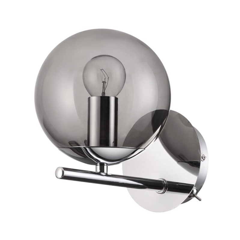Бра Bolle Hanging Lamp Gray Хром Серый Бра Bolle Hanging Lamp Gray Хром Серый в Тюмени | Loft Concept