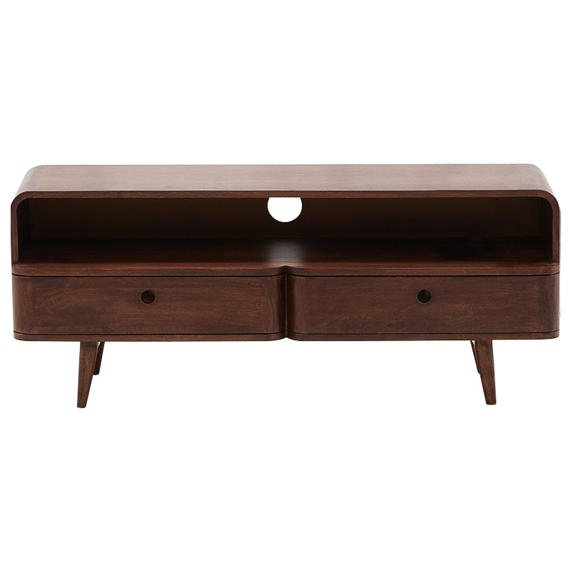 ТВ-тумба Kendrick Wood TV Stand Коричневый ТВ-тумба Kendrick Wood TV Stand Коричневый в Тюмени | Loft Concept