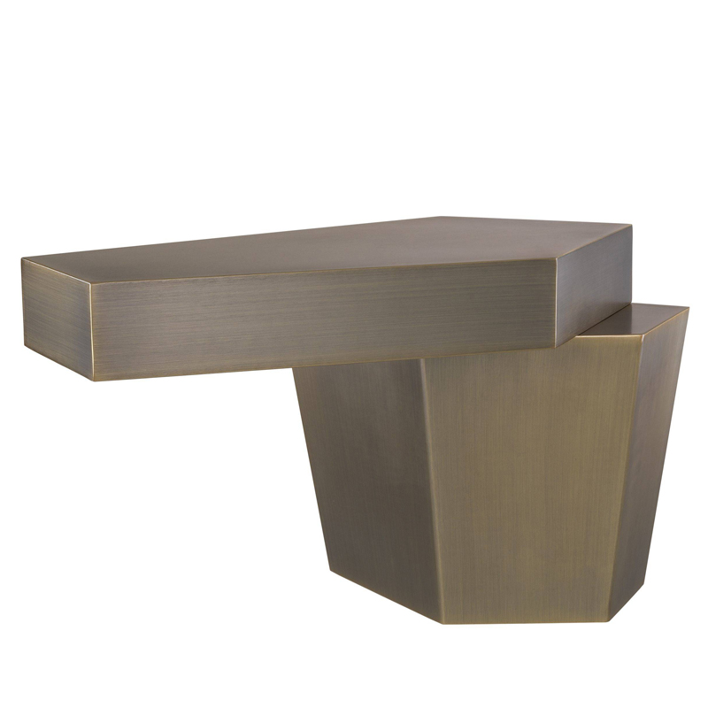 Кофейный стол Eichholtz Coffee Table Calabasas Low brass Латунь Античная полированная Кофейный стол Eichholtz Coffee Table Calabasas Low brass Латунь Античная полированная в Тюмени | Loft Concept
