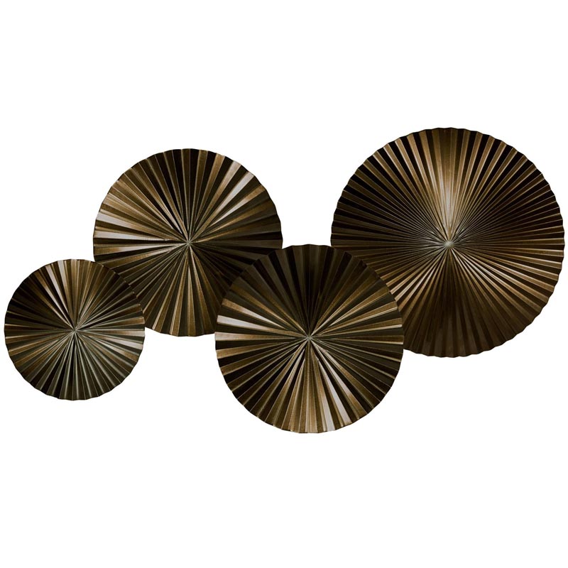 Арт-объект Apollo Brown Wall Plaque Disc 4 Коричневый Арт-объект Apollo Brown Wall Plaque Disc 4 Коричневый в Тюмени | Loft Concept