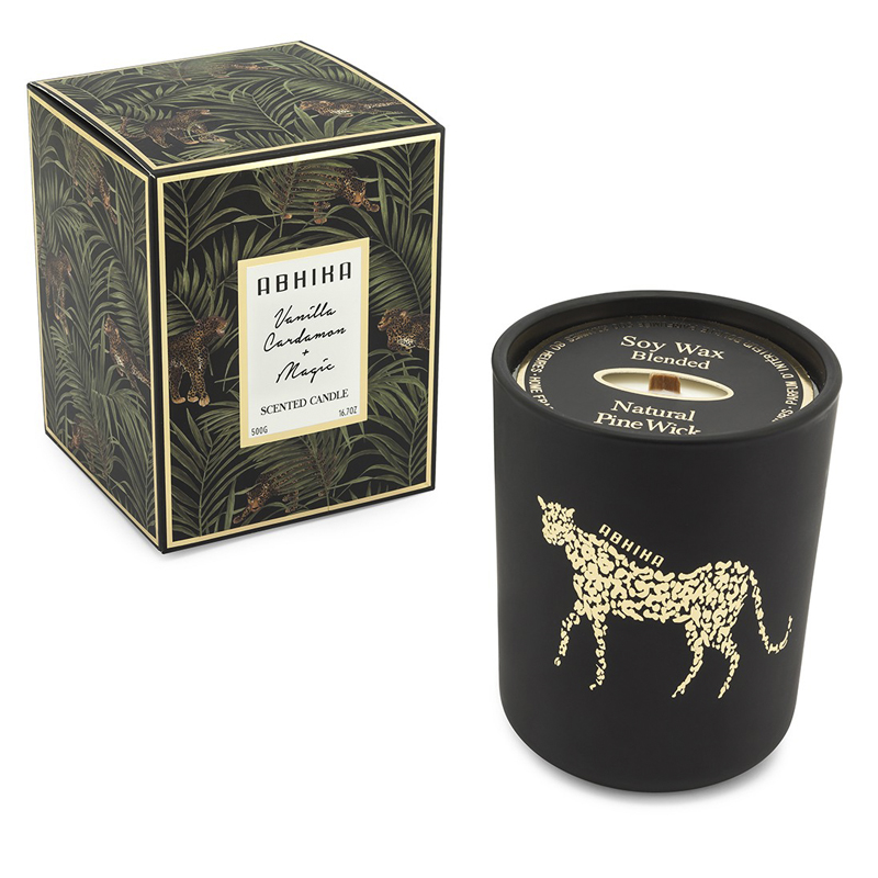 Свеча ароматизированная в стакане CANDLE ABHIKA WALKING SX Черный Свеча ароматизированная в стакане CANDLE ABHIKA WALKING SX Черный в Тюмени | Loft Concept