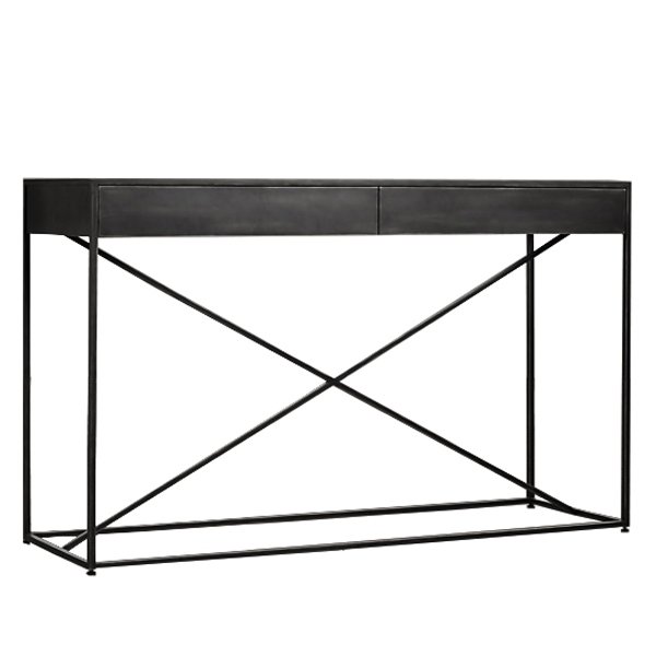 Консоль Loft Industrial Gramercy Console Черный Консоль Loft Industrial Gramercy Console Черный в Тюмени | Loft Concept