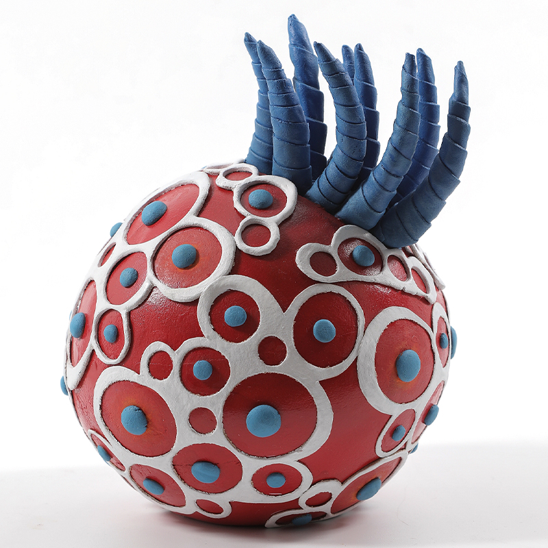 Статуэтка тропический фрукт Tropical Fruit Red Blue Reef Красный Синий Белый Мульти Статуэтка тропический фрукт Tropical Fruit Red Blue Reef Красный Синий Белый Мульти в Тюмени | Loft Concept