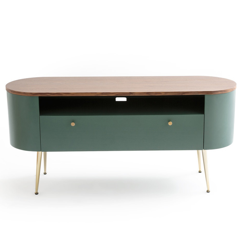 TV-тумба Torborg TV stand Орех Изумрудный Золотой TV-тумба Torborg TV stand Орех Изумрудный Золотой в Тюмени | Loft Concept