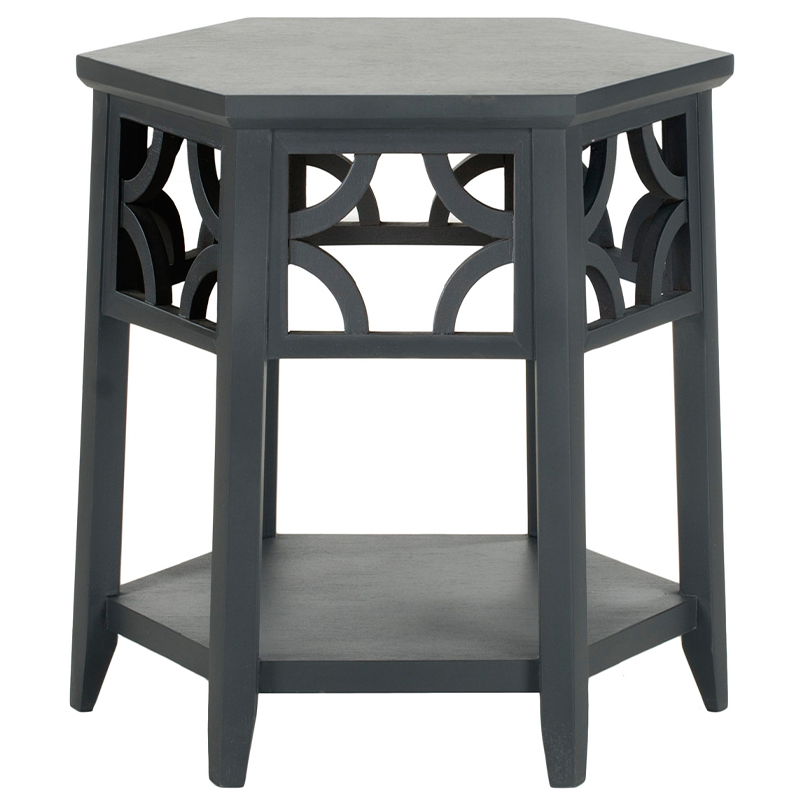 Приставной стол Savan Side Table Black Черный Приставной стол Savan Side Table Black Черный в Тюмени | Loft Concept