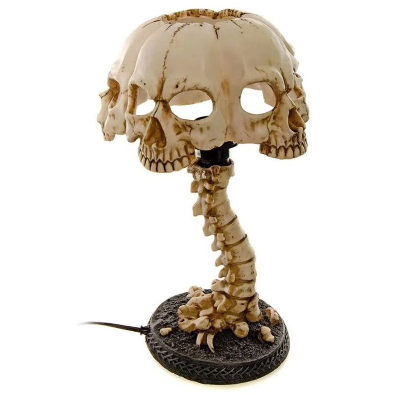 Настольная лампа Skull Бежевый Настольная лампа Skull Бежевый в Тюмени | Loft Concept