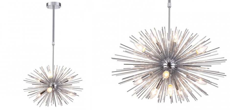 Люстра ASTRA Chandelier Sputnik Chromium Люстра ASTRA Chandelier Sputnik Chromium - Loft-Concept в Тюмени